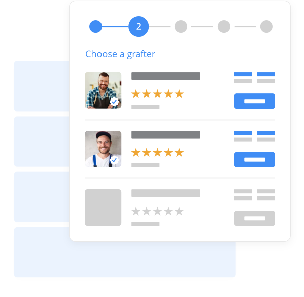 View available grafters